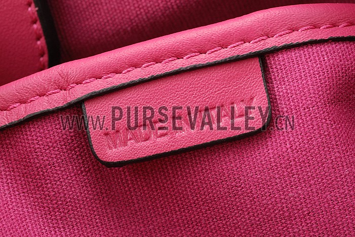 Burberry Small Haymarket Check Tote Bag Orange 607799