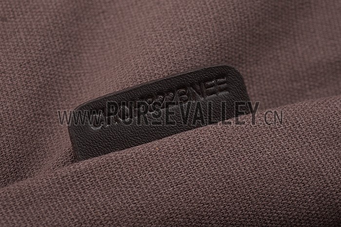 Burberry Large Tassel Bowler Bag Brown 607828