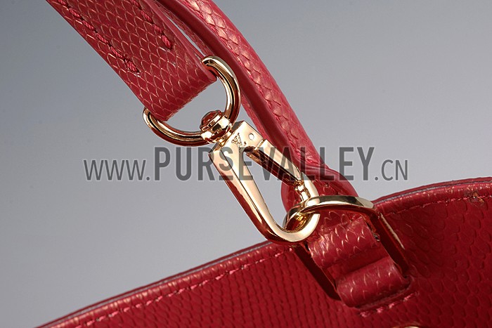 Louis Vuitton Montaigne Empreinte BB Red 607870