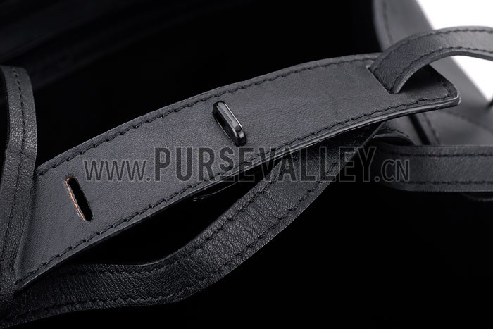 Celine Luggage Phantom Tote Black