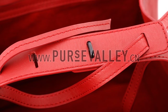 Celine Luggage Phantom Tote Red