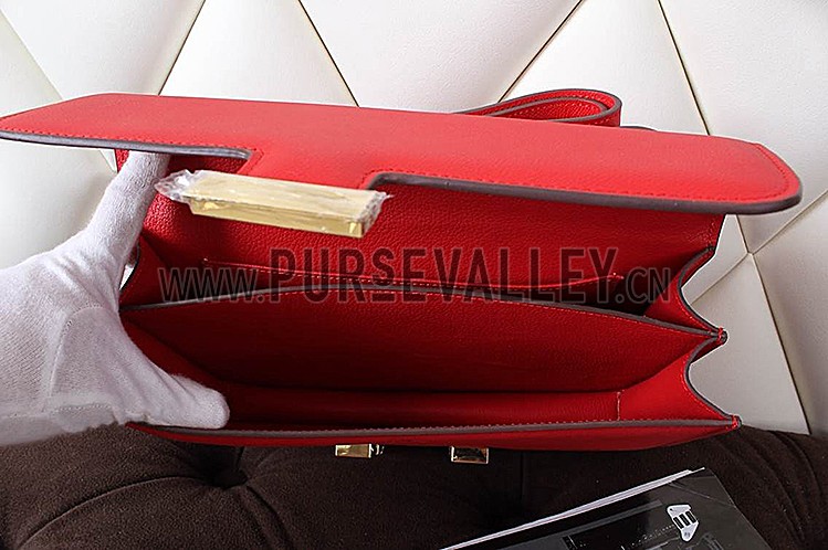 Hermes Constance Elan Red Vermillion 608127