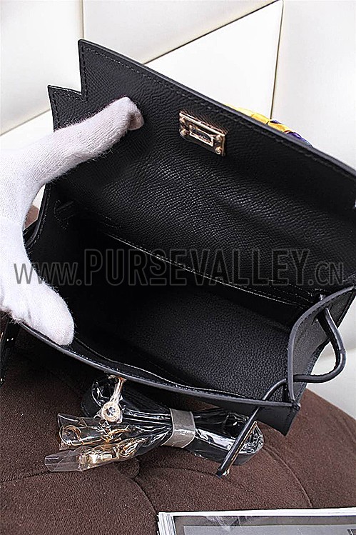Hermes Kelly Black 608132
