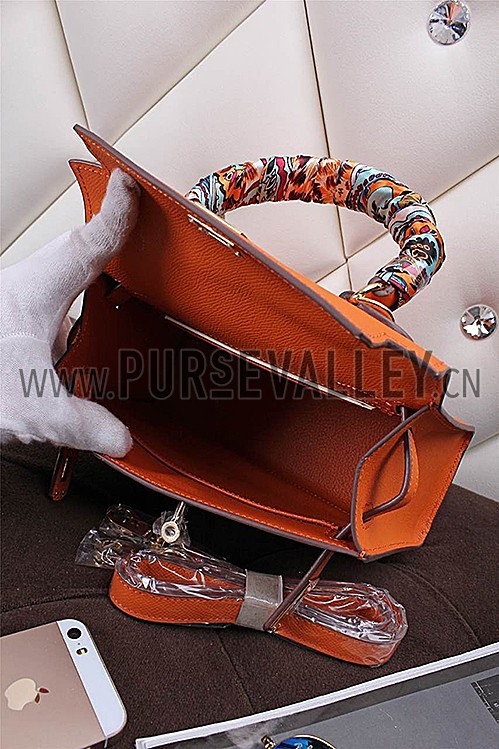 Hermes Kelly Orange 608135