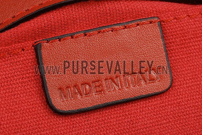 Burberry Small Horseferry Check Crossbody Bag Honey Parade Red 608269