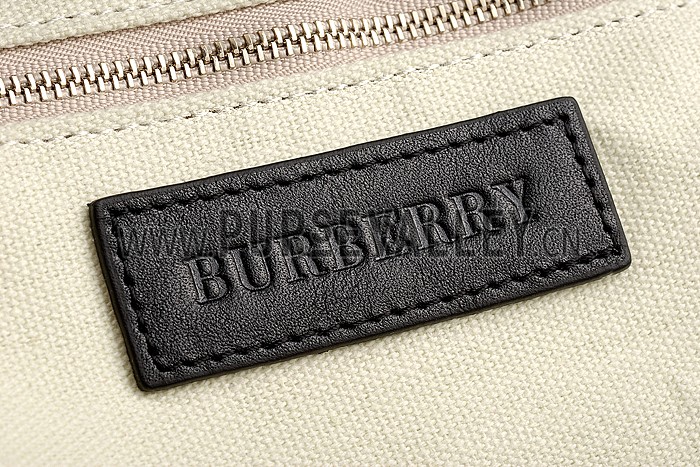 Burberry Canvas Check Backpack Honey Black 608280