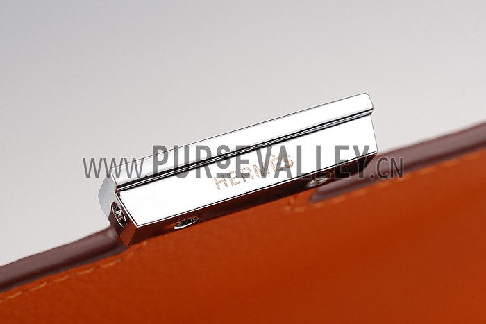 Hermes Constance Long Wallet Orange 608080