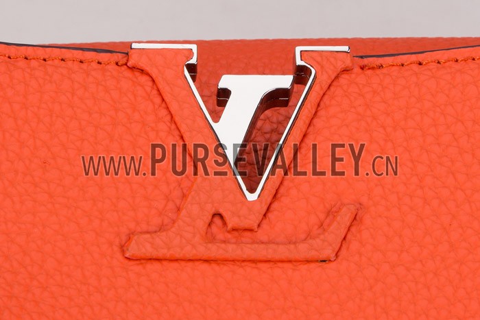 Louis Vuitton Capucines Orange