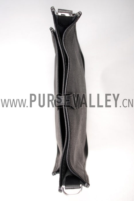 Hermes Black Evelyne Shoulder Bag