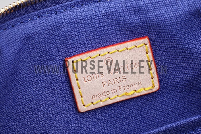 Louis Vuitton Monogram Vernis Montana Blue 607365