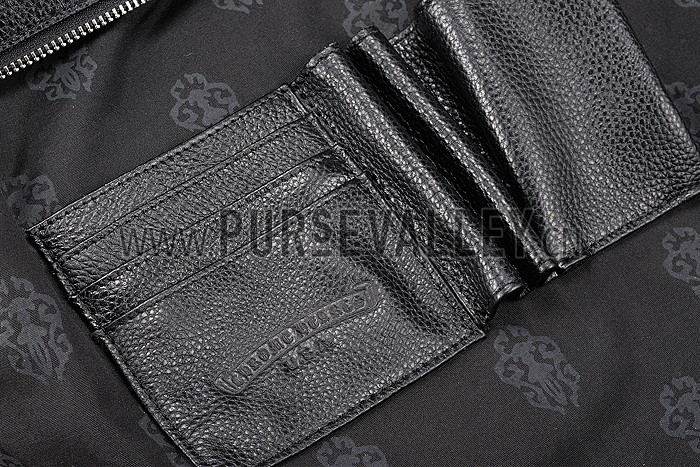 Chrome Hearts Brown Tweed Handbag 607424