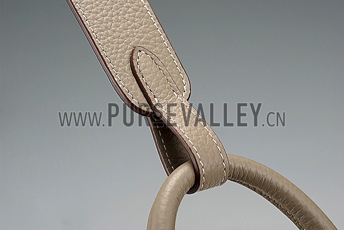 Hermes Lindy 30 Taupe Bag 607471