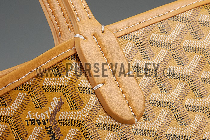 Goyard St Louis Tote Yellow 607692
