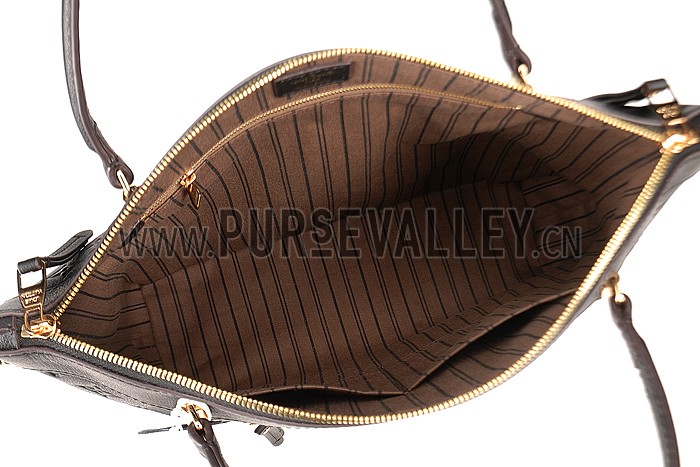 Louis Vuitton Monogram Empreinte Bastille Black 608245