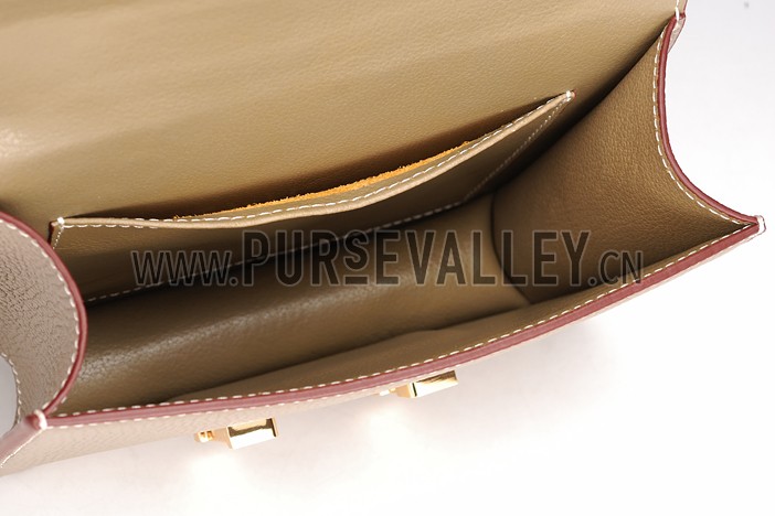 Hermes Constance Khaki with Golden Buckle