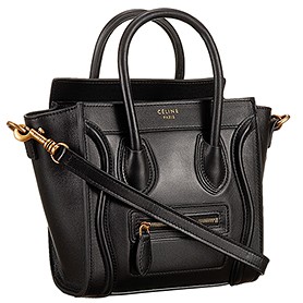 Celine Nano Luggage Black
