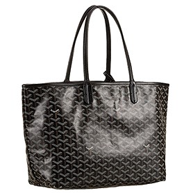 Goyard St Louis Tote Black