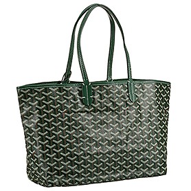 Goyard St Louis Tote Green