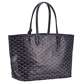 Goyard St Louis Tote Navy Blue