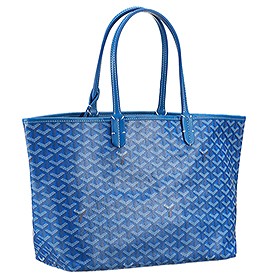 Goyard St Louis Tote Light Blue