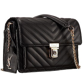 Saint Laurent High School Matelasse Medium Bag Black