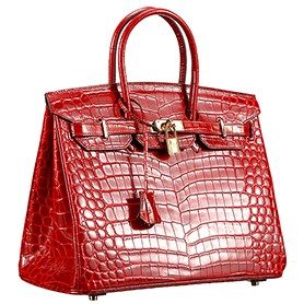 Hermes Birkin 35 Crocodile Red 608063