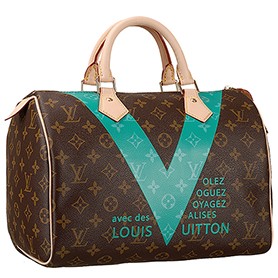 Louis Vuitton Speedy 30 Monogram V Turquise