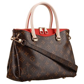 Louis Vuitton Monogram Pallas BB Cerise Bag