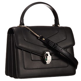 Bvlgari Serpenti Forever Bag Black