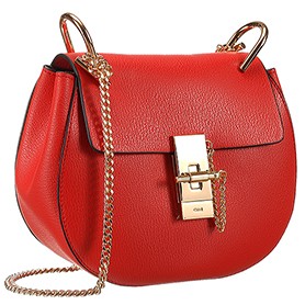 Chloe Drew Bag Red