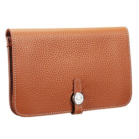 Hermes Dogon Wallet Brown  18926633