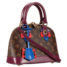 Louis Vuitton Monogram Totem Alma Plum