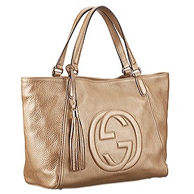 Gucci Soho Top Handle Bag Gold