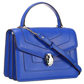 Bvlgari Serpenti Forever Bag Blue