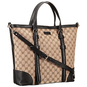 Gucci GG Medium Classic Tote Black Bag