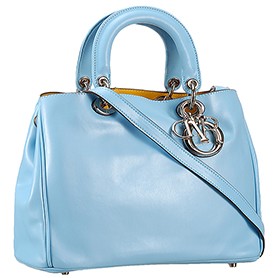 Diorissimo Medium Light Blue City Bag