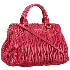 Miu Miu Matelasse Doctor Rose Pink Bag