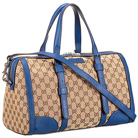 Gucci GG Classic Top Handle Bag Blue