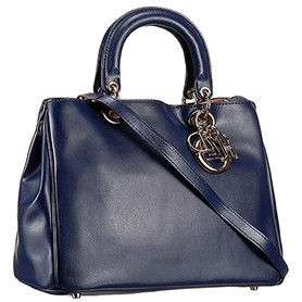 Diorissimo Medium Dark Blue City Bag