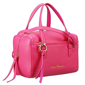 Salvatore Ferragamo Amy Duffle Bag Fuchsia 18926659