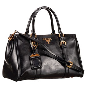 Prada Classic Top Handle Black