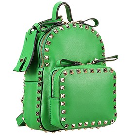 Valentino RockStud Green Backpack