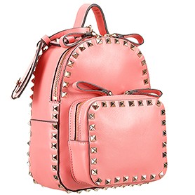Valentino RockStud Pink Backpack