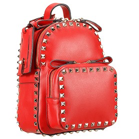 Valentino RockStud Red Backpack