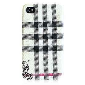 Burberry Wallet Case with Screen Display for iPhone 4 & 4S Yellow 608272