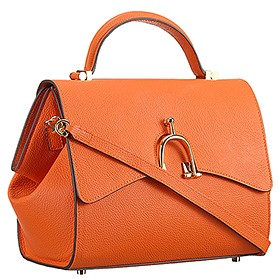 Hermes Stirrup Shoulder Bag Orange   608098