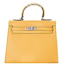 Hermes Kelly 28 Yellow 608154