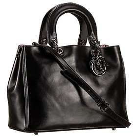 Diorissimo Medium Black City Bag
