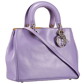Diorissimo Medium Light Purple City Bag