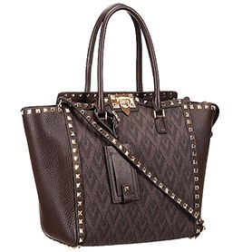 Valentino Viva Valentino Fabric Top Handle Bag Military Green